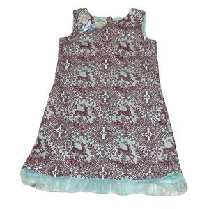 Magpie & Mabel Damask Tulle  Dress Size (10) Girl